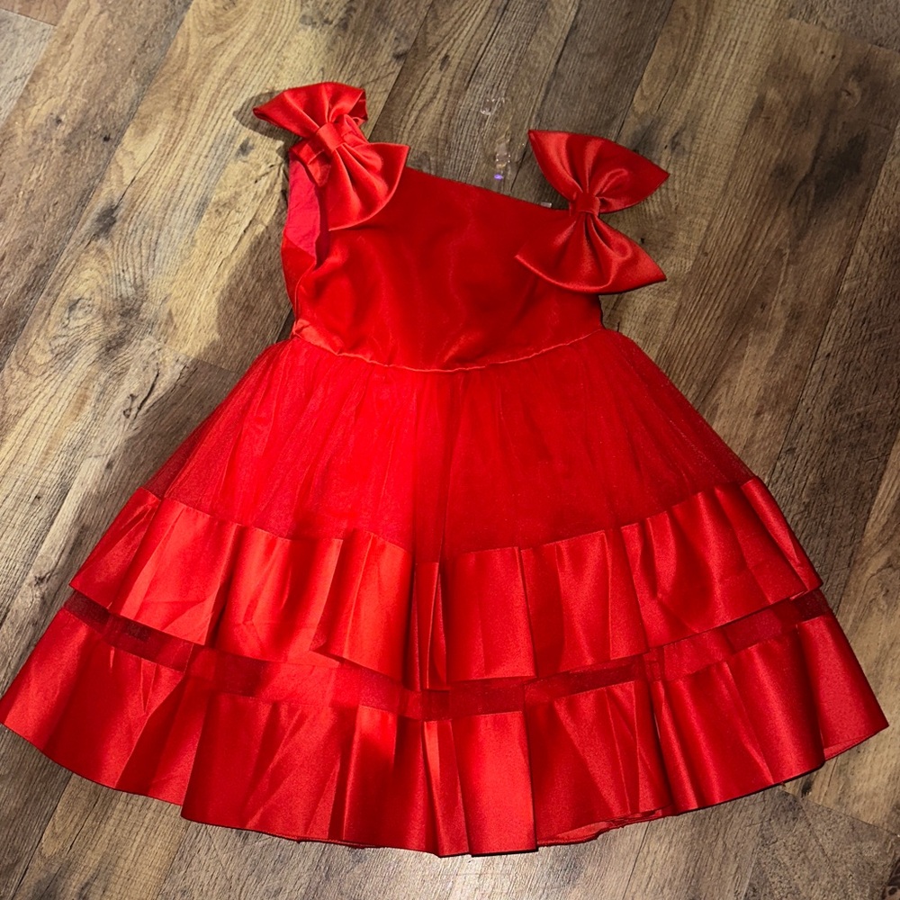 Amazon Essentials Red Kids Dress